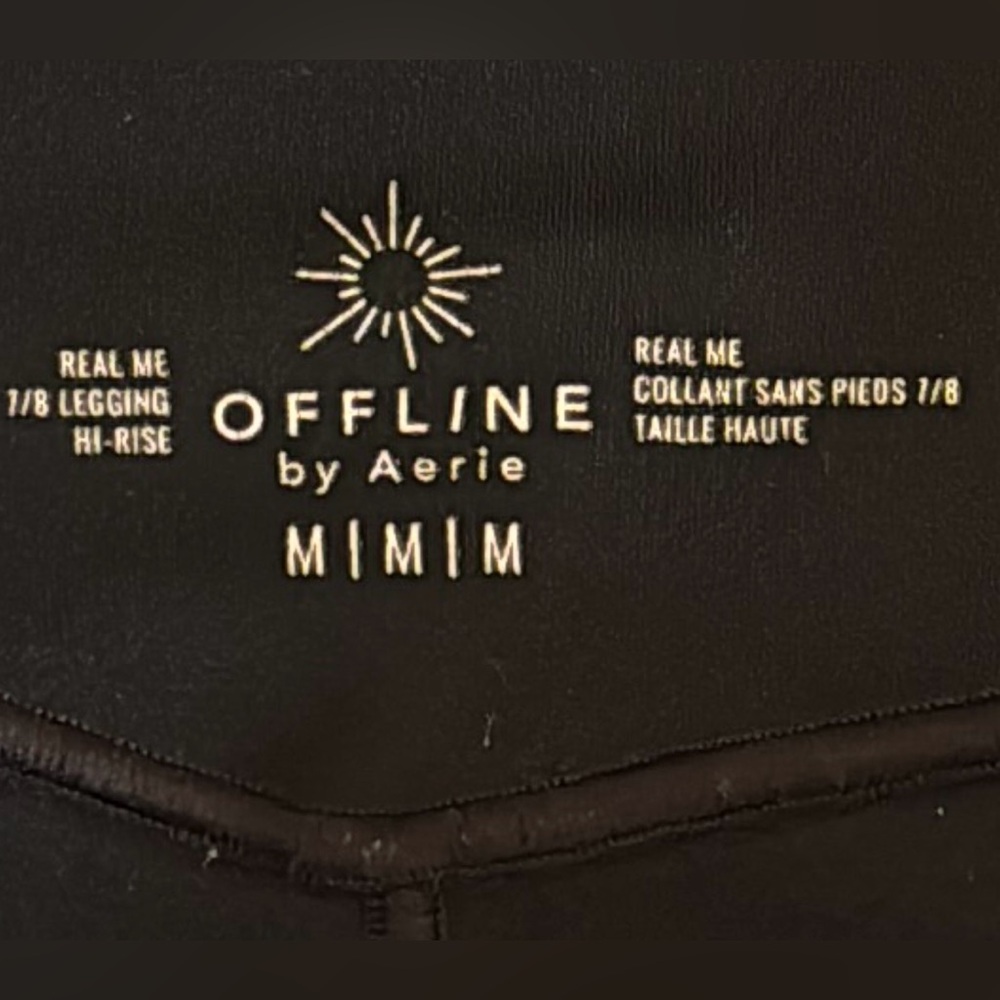 OFFLINE By Aerie Real Me High Waisted Crossover Legging Size Medium - Picture 7 of 7